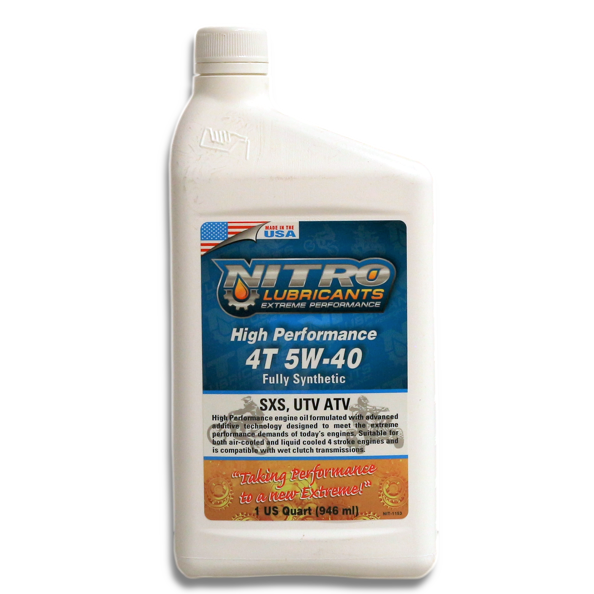 4 Stroke 5w-40 Quart Bottle
