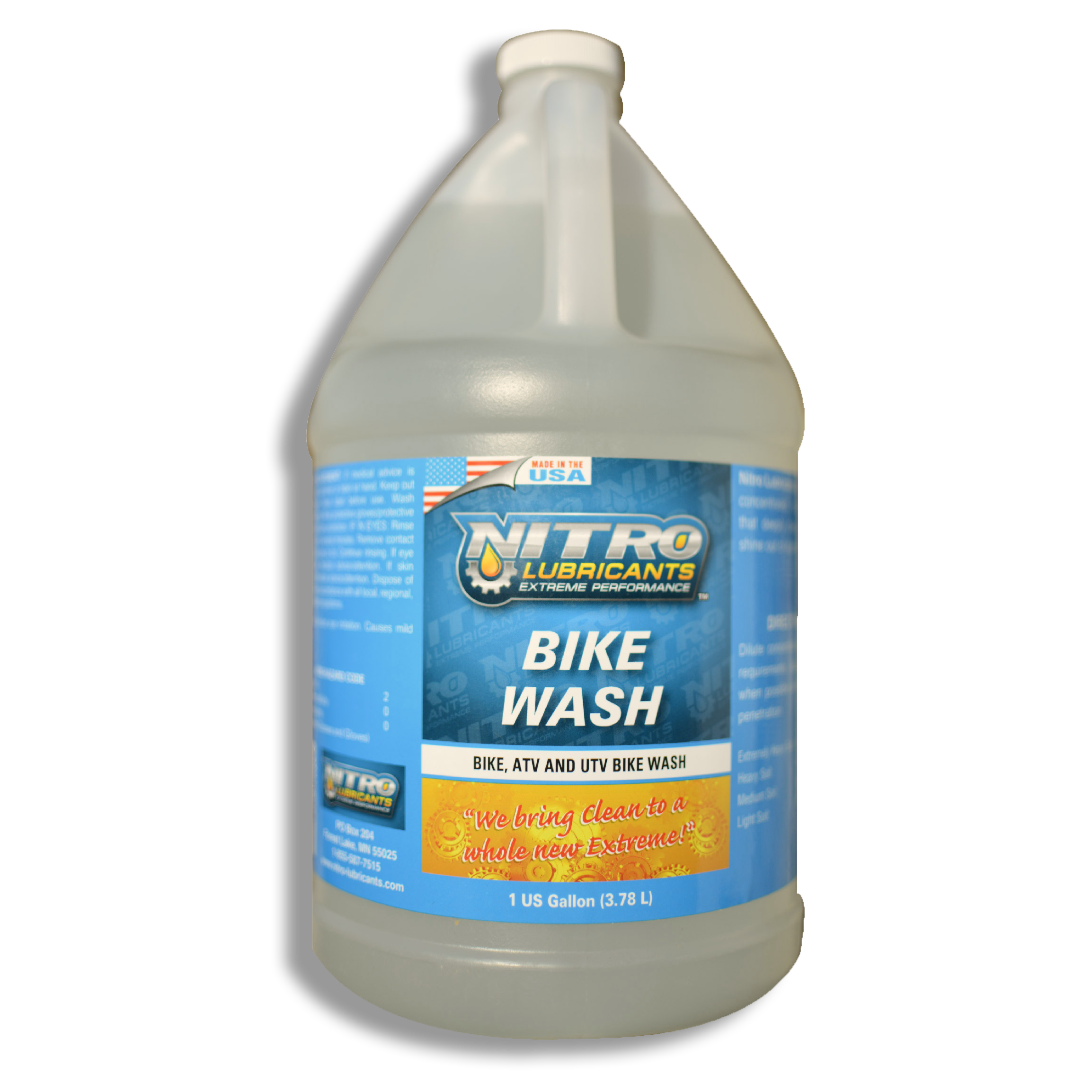 Bike Wash gallon jug