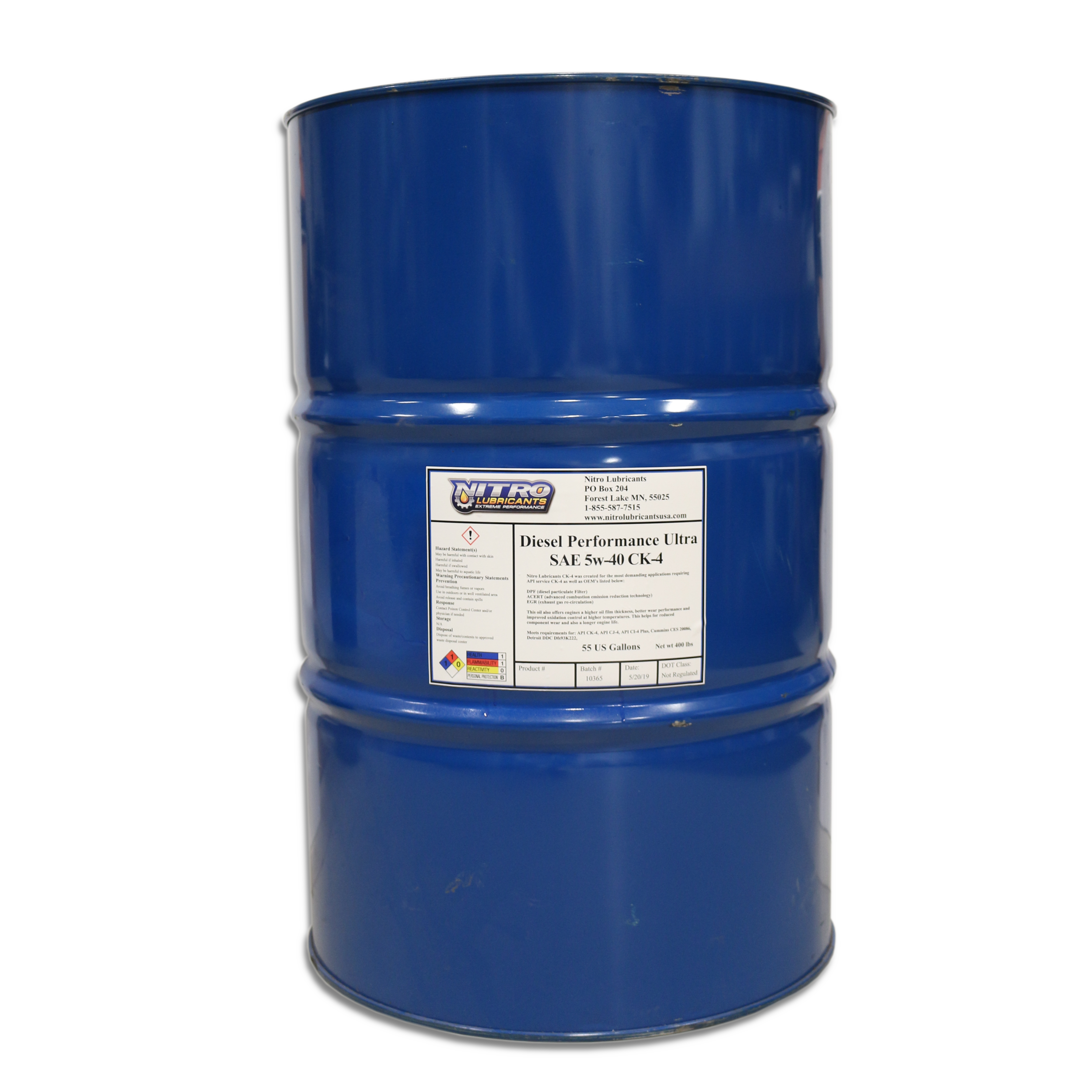 5w-40 CK4 Diesel oil Drum