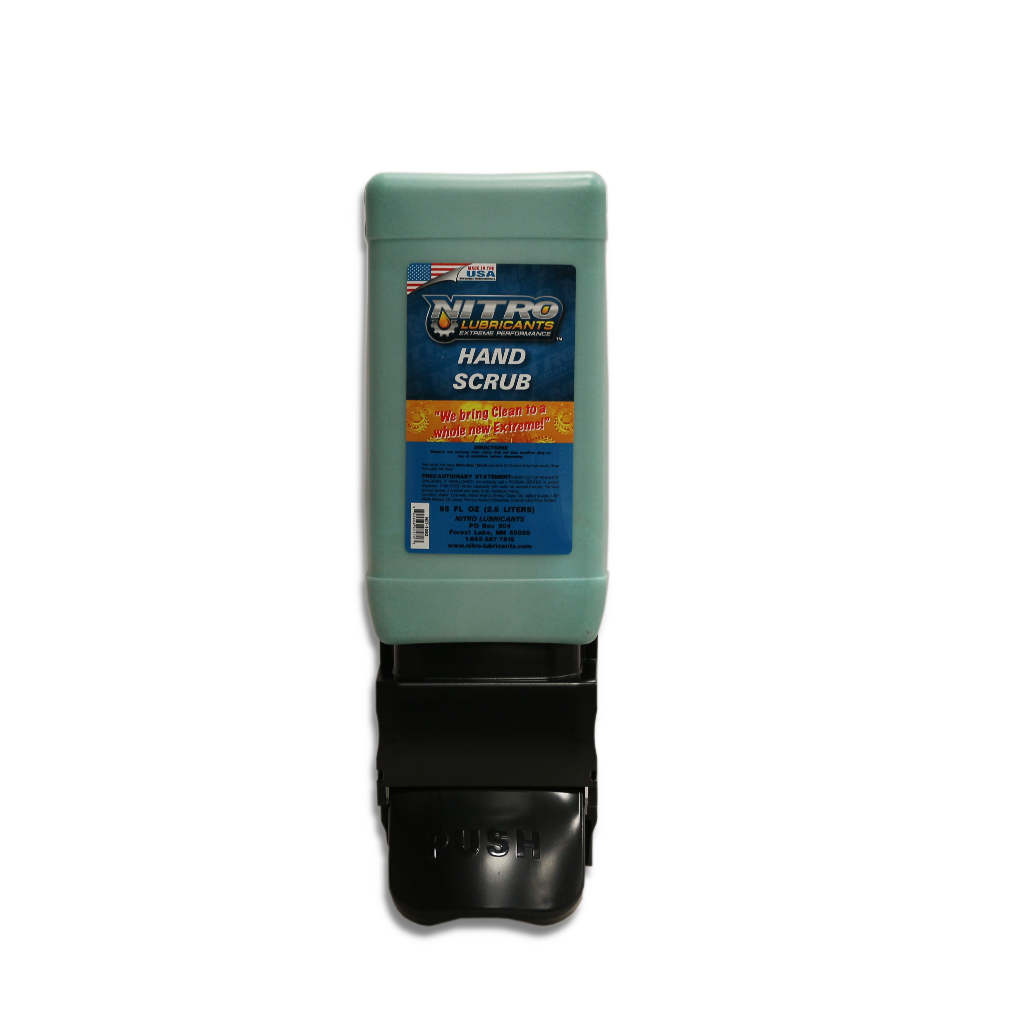 Hand Scrub 2.5L Bottle w/Dispenser